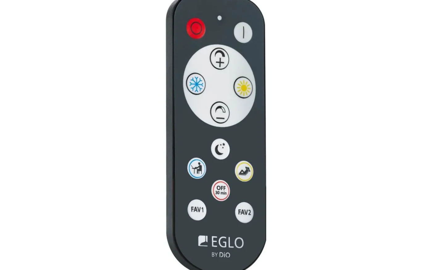 Calagrano Plafond 38cm LED 3000-6500K 21,5W med Fjärrkontroll Svart