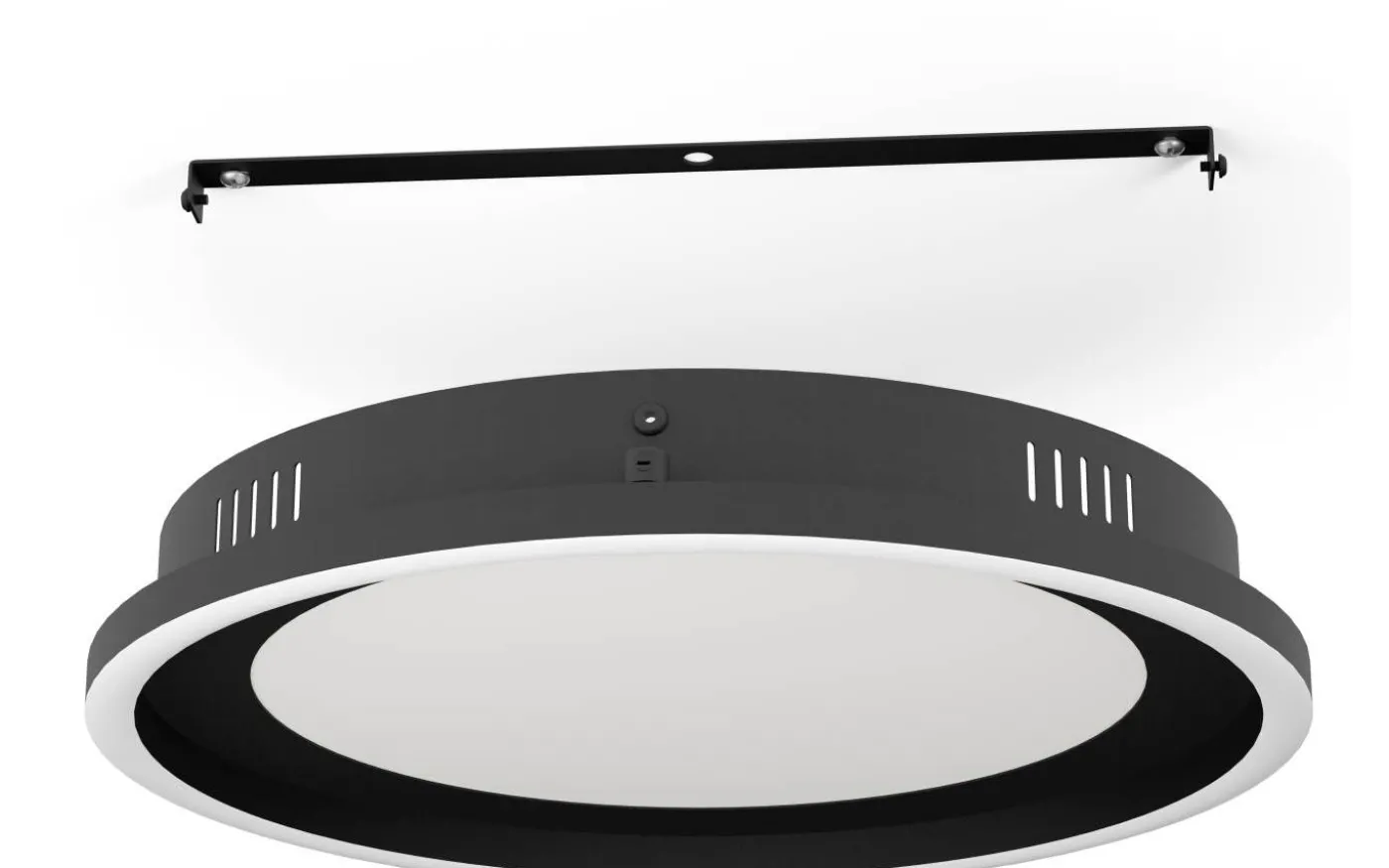 Calagrano Plafond 38cm LED 3000-6500K 21,5W med Fjärrkontroll Svart