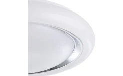 Capasso Plafond 34cm LED 3000K 18W Vit/Krom