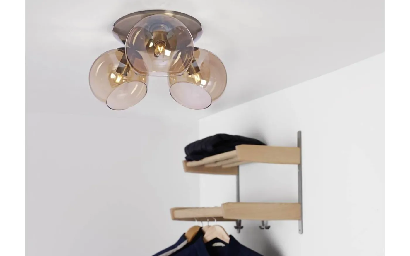 Capella Plafond 3L 37cm Antik/Amber