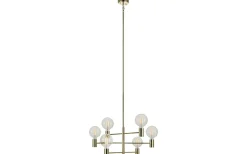 Capital Taklampa 62cm 6xE27 Mässing