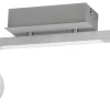 Cardillio Takspotlight 39cm LED 3000K 2x3,2W + 3,3W Krom