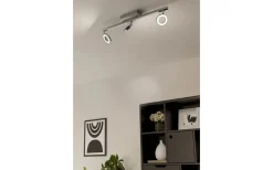 Cardillio Takspotlight 69cm LED 3000K 3x3,2W + 2x3,3W Krom