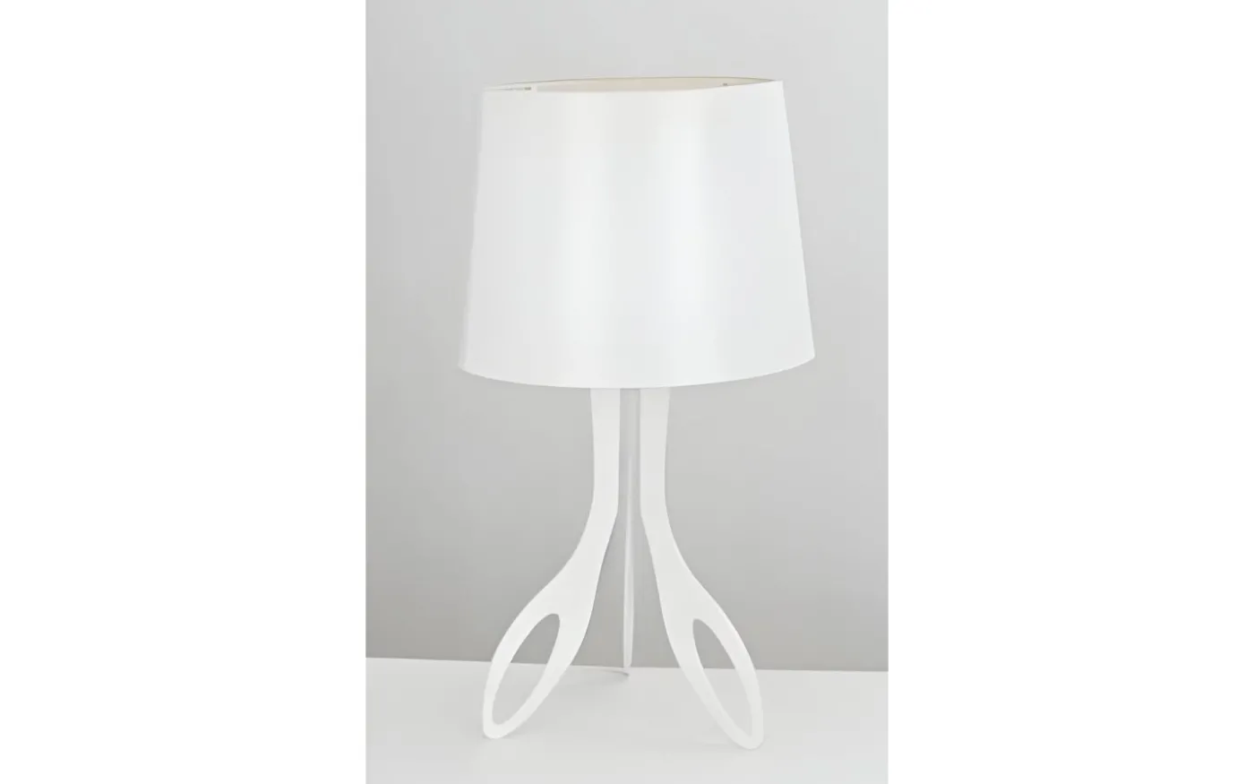 Carla Bordslampa 39cm Vit
