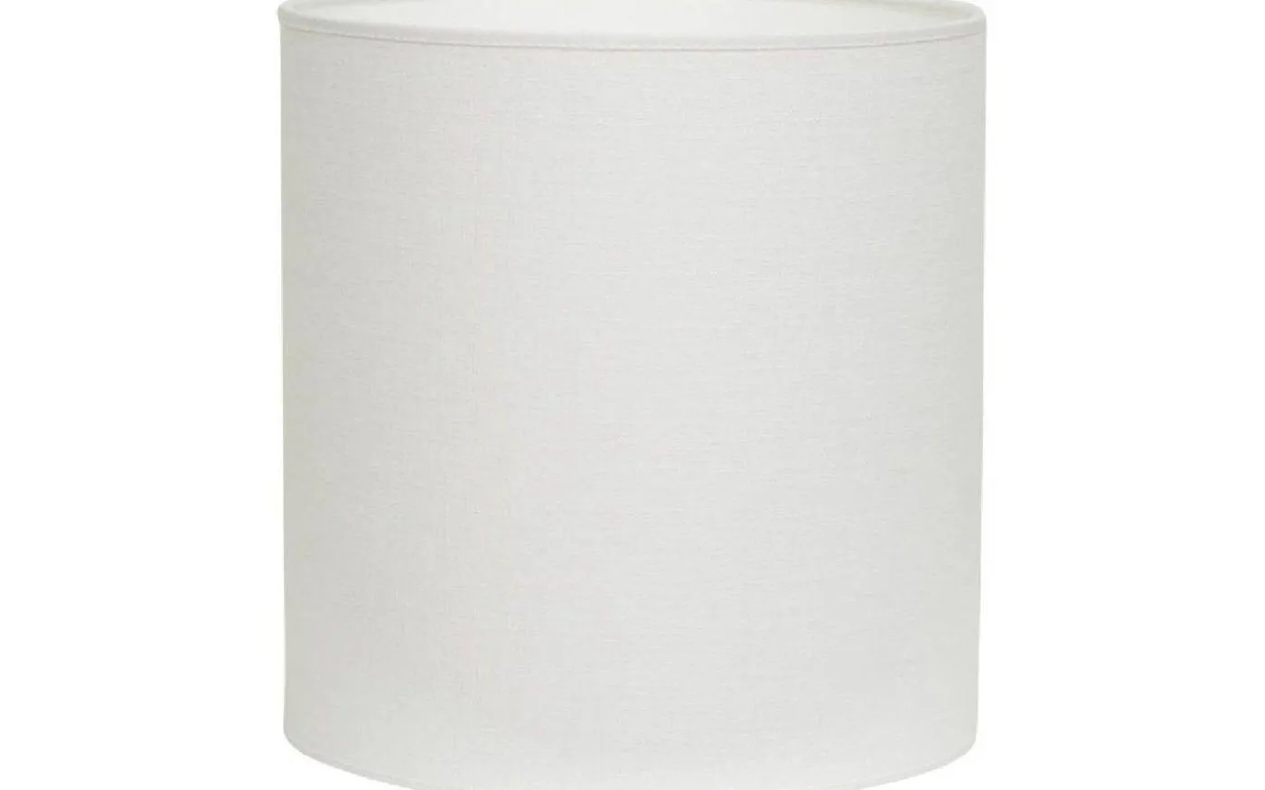 Carolin Cylinder Lampskärm Hög Ø25cm Vit