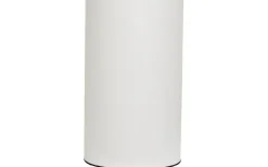 Carolin Cylinder Lampskärm Hög Ø32cm Vit, Grått Band