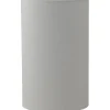 Carolin Cylinder Lampskärm Hög Ø25cm Vit