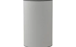 Carolin Cylinder Lampskärm Hög Ø25cm Vit, Grått Band