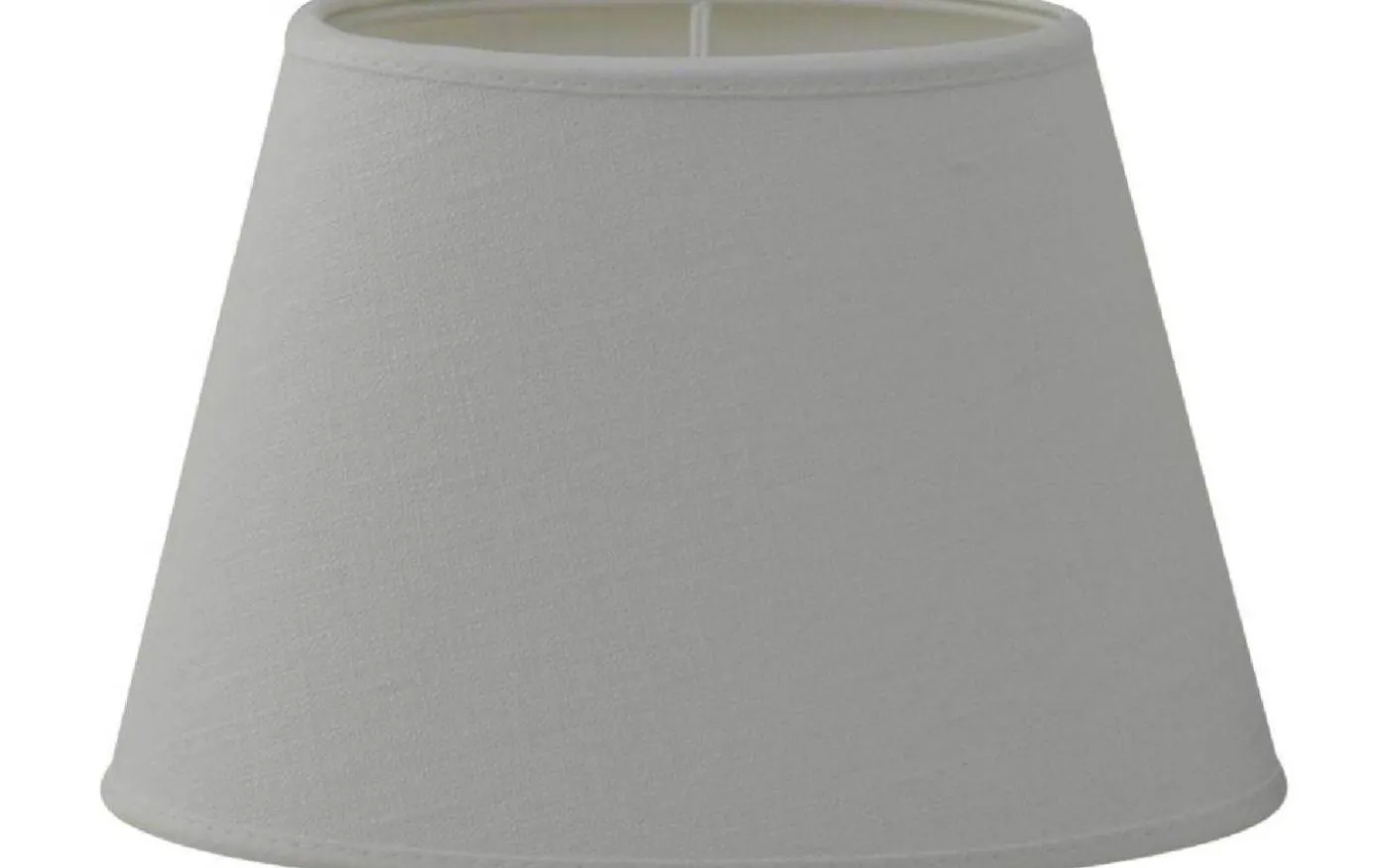 Carolin Oval Lampskärm 15cm Vit