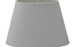 Carolin Oval Lampskärm 25cm Vit