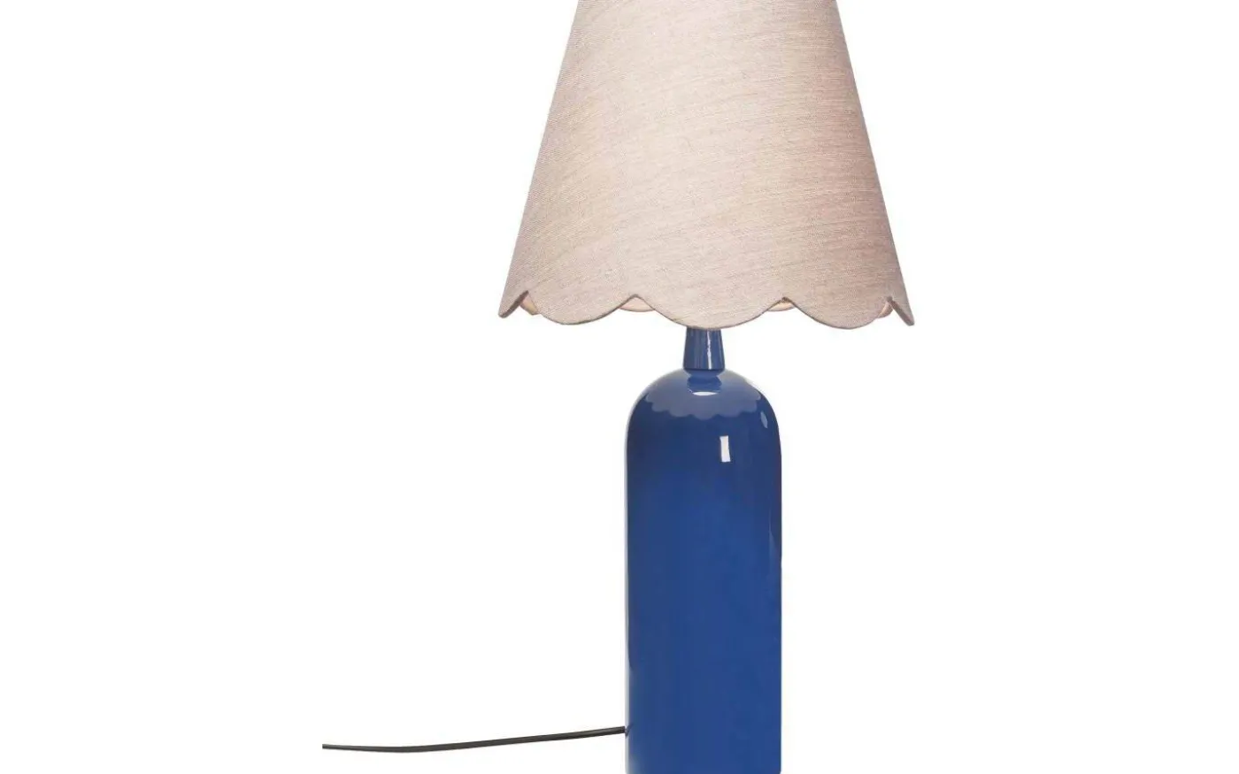 Carter Lampfot 35cm Blå