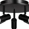 Cato Takspotlight 29cm LED 5x3W Mattsvart
