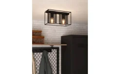 Catterick Plafond 35cm Svart