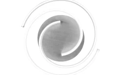 Caya Plafond LED i borstad aluminium