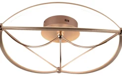 Charivari Plafond LED 62cm matt mässing