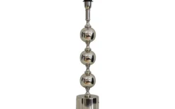 Charlotta Lampfot 60cm Krom