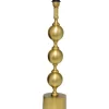 Charlotta Lampfot 66cm Mässing