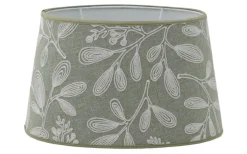 Charlotte Lampskärm Oval 20cm Grön