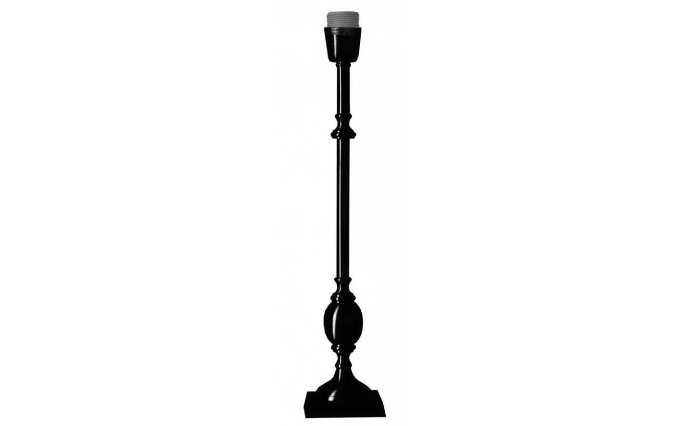 Charlstone Lampfot 49cm Mattsvart