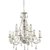 Chateau Kristallkrona 9L 60cm Krom