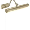 Ciglia Tavelbelysning 25cm Antikmässing