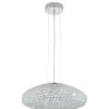 Clemente Taklampa Kristall 54cm Krom