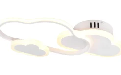 Cloudy Plafond LED mattvit RGBW