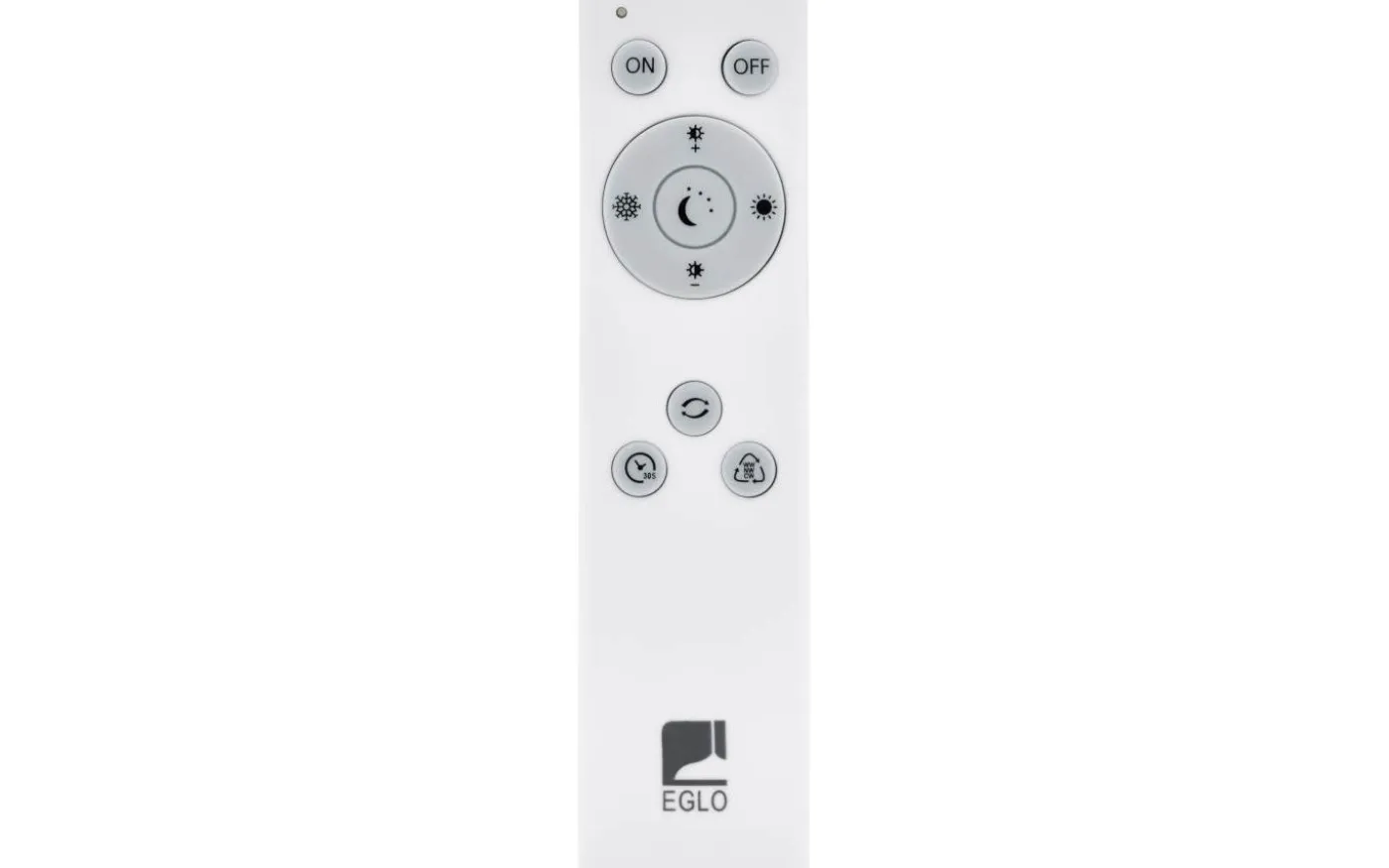 Cogoleto Plafond 49cm LED 3000-5000K 30W med Fjärrkontroll Vit