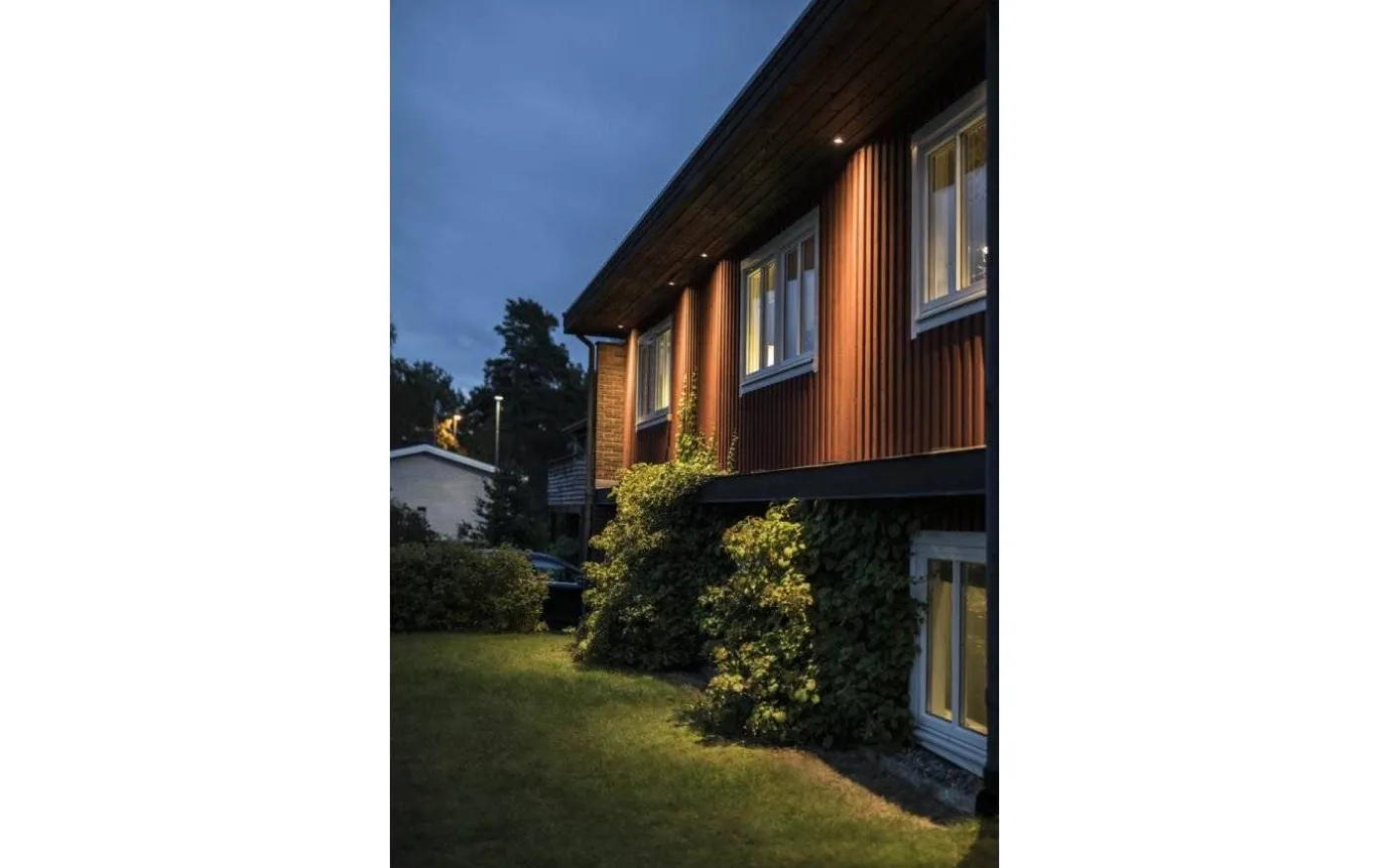 Comfort Quick Outdoor Spotlight LED GU10 3000K 5,8W Antracit IP23