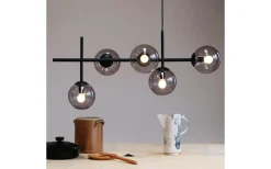 Como Taklampa 93cm Rök/Svart