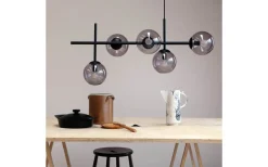 Como Taklampa 93cm Rök/Svart