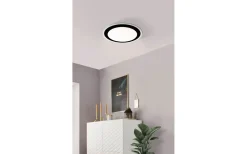 Competa Plafond 33,5cm LED 3000K 18W Svart/Vit