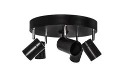 Correct Takspotlight 30cm 5L Svart