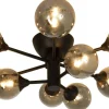 Cosmos Plafond 53cm Svart/Rök