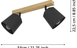 Cotorro Takspotlight 54cm Brun