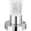 Cristo Bordslampa LED krom/mattglas