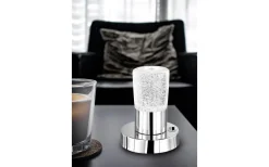 Cristo Bordslampa LED krom/mattglas