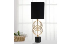 Cubo Bordslampa 58,5cm Guld/Svart