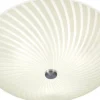 Cyklon Plafond 42cm Vit/Stål