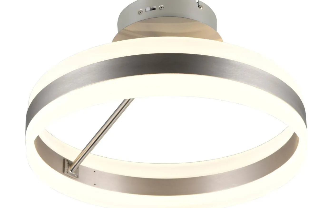 Dios Plafond LED 40cm i borstat stål