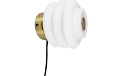 Diva Vägglampa Opal/Mässing