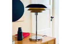 DL31 Bordslampa 50cm Svart/Krom