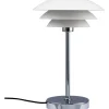 DL20 Bordslampa 30cm Vit/Krom