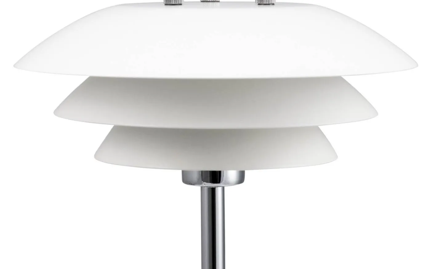 DL20 Bordslampa 30cm Vit/Krom