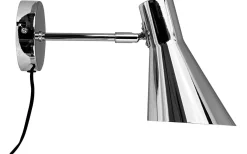 DL12 Vägglampa Krom