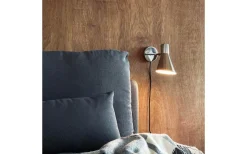 DL12 Vägglampa Krom