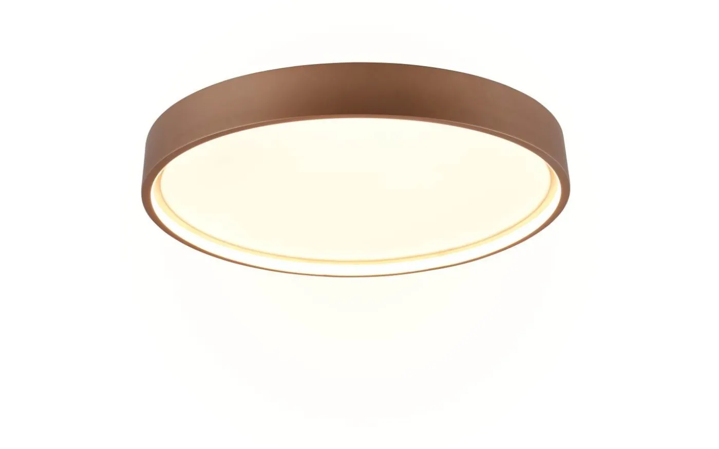 Doha Plafond LED 45cm kaffebrun