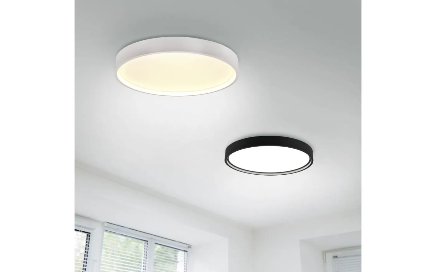 Doha Plafond LED 45cm mattsvart