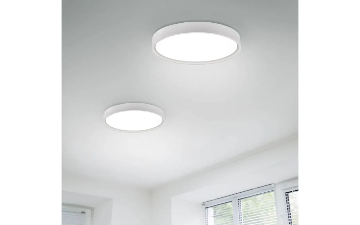 Doha Plafond LED 45cm mattvit