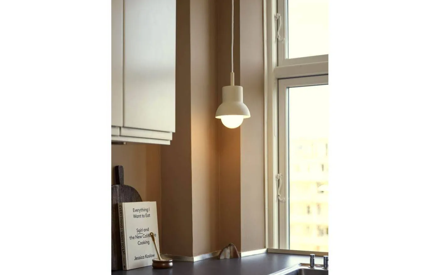 Down Fönsterlampa 15cm Beige
